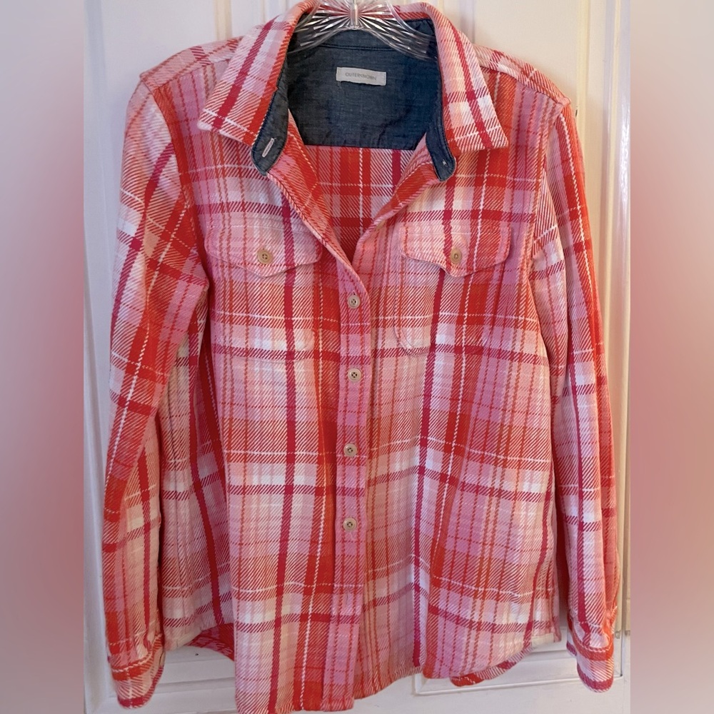 Outerknown Blanket Shirt XS Mineral Pink Bienvenido